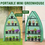 eagle peak mini greenhouse for indoor outdoor, 35x18x63, package contents