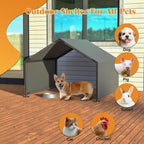 dog shade shelter pet tent outdoor, outside dog, side view