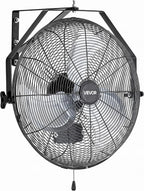 vevor wall mount fan, 18 inch 4150 cfm, main product view