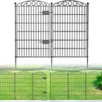 12 panel no dig decorative garden fence with, main product view