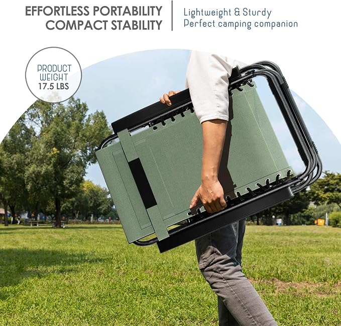 Nestl Zero Gravity Chairs Set of 6 - Sage Green