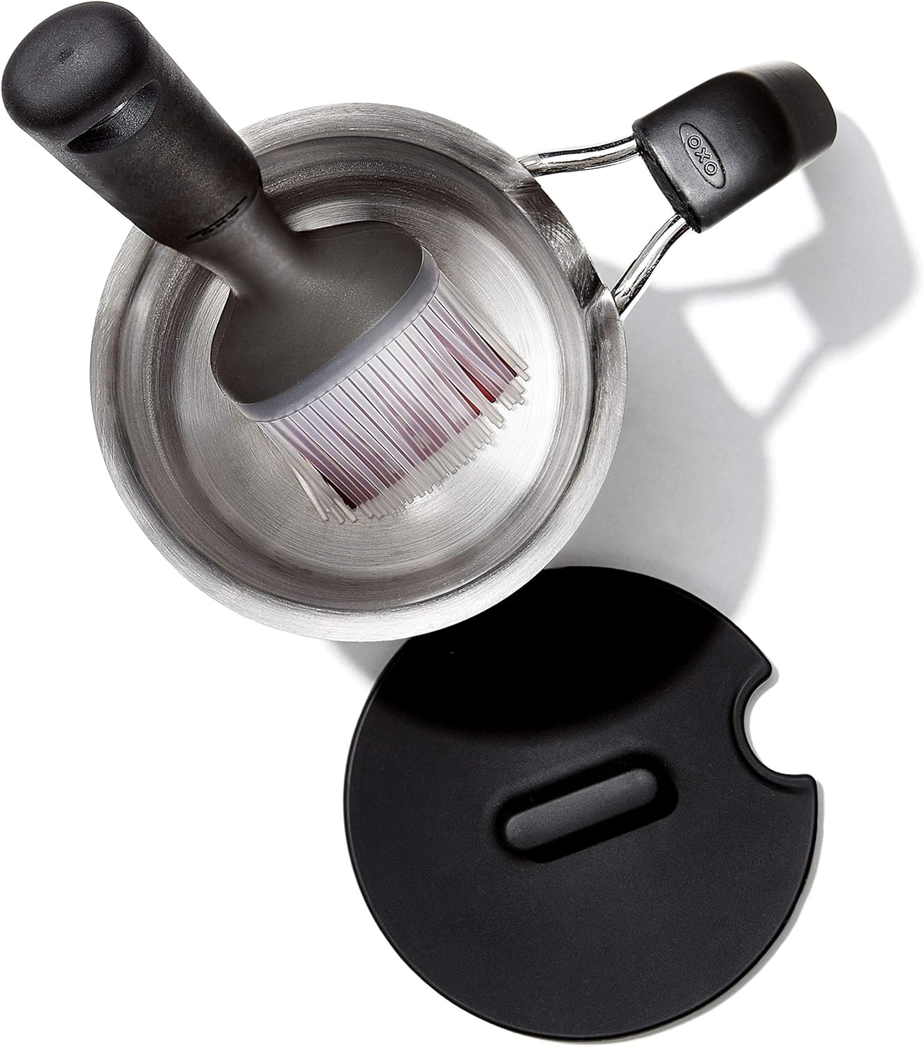 OXO Outdoor Grilling Basting Pot and Brush Set