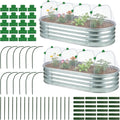 fayoo garden netting cover kit with 60 hoops, main product view