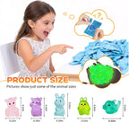 140 PCS Mini Resin Animals Blind Bags, Glow in the Dark Animal Resin Models, 50+ Animal Designs for Adults, Miniature Animals for Classroom, Fairy Garden, Dollhouse Decor, DIY Craft Decor