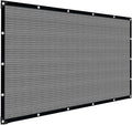 Sun Shade Cloth with Grommets,90% UV Protection Shade Fabric,Pergola Shade Cover Canopy Fence Privacy Screen Balcony,Sunshades for Patio Pergola Garden Backyard Porch Outdoor,Grey-5x10FT