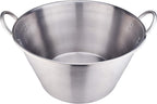 ARC Stainless Steel 41QT Mexican Cazo Para Carnitas, Large Outdoor Wok | Heavy Duty, Great for Carnitas and Braising, 21 Inches, Serve Size 8-10 PPL
