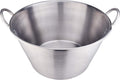 ARC Stainless Steel 41QT Mexican Cazo Para Carnitas, Large Outdoor Wok | Heavy Duty, Great for Carnitas and Braising, 21 Inches, Serve Size 8-10 PPL
