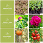 outdoor led grow light, waterproof string plant growing, front angle view