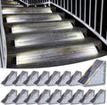 VOLISUN Solar Stair Lights 16 Pack, Solar Step Lights Waterproof IP67, Outdoor Step Light with 13 LEDs, Outdoor Lighting Decor for Yard Stair, Patio, Front Step, Front Porch and Deck(Cool White)