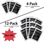 Insect Blocking Gel (12-Pack), Moat Free Goopy Barrier that Blocks Ants from Pet Food Trays, Hummingbird Feeders and More, Long Lasting Indoor and Outdoor Use