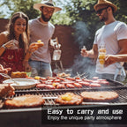 Soaoo 500 Pcs 3.5" Assorted Bamboo Wood Temperature Picks Steak Temperature Sticks Meat Doneness Steak Markers Bamboo Paddle Skewers Sticks for BBQ Barbecue Party Cocktail Fruit Grilling Roasting