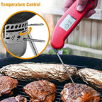 22-1/2-Inch One-Touch Cleaning System Kit for Weber Kettle Grills, Suitable Replacement Weber 7444 Grill Parts, Silver