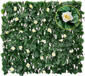 expandable faux ivy fence privacy screen for patio, main product view
