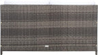 Safavieh Outdoor Collection Cadeo Grey Brown/White Cushion Daybed PAT7500C