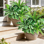 artificial plants for outdoors faux greenery leaves uv, main product view