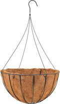 Arcadia Garden Products CB36 20" Black Grow Basket with Liner