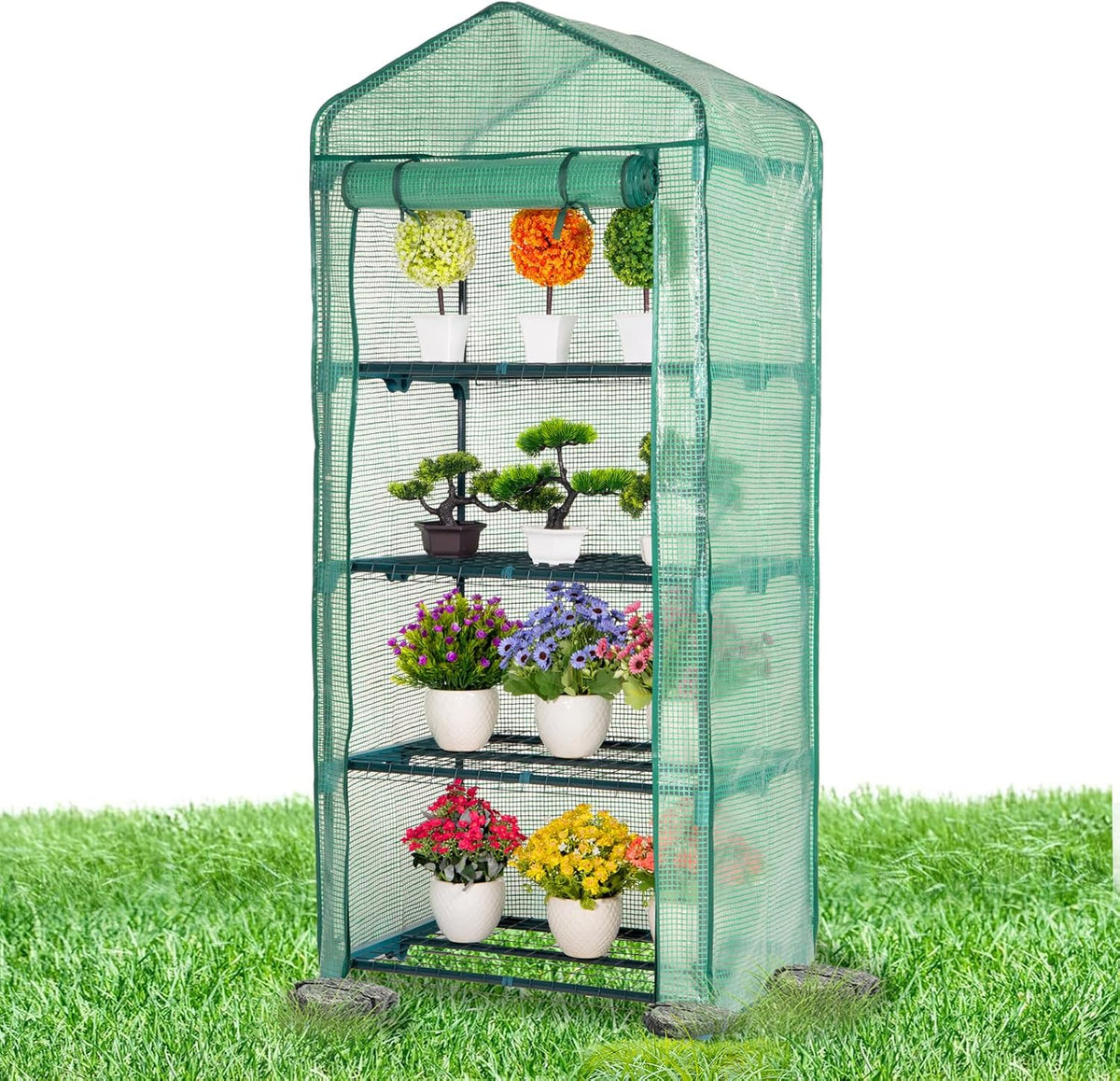 idzo mini greenhouse for indoor outdoor, small plastic, main product view