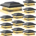 siedinlar solar post cap lights 4x4 & 5x5, main product view