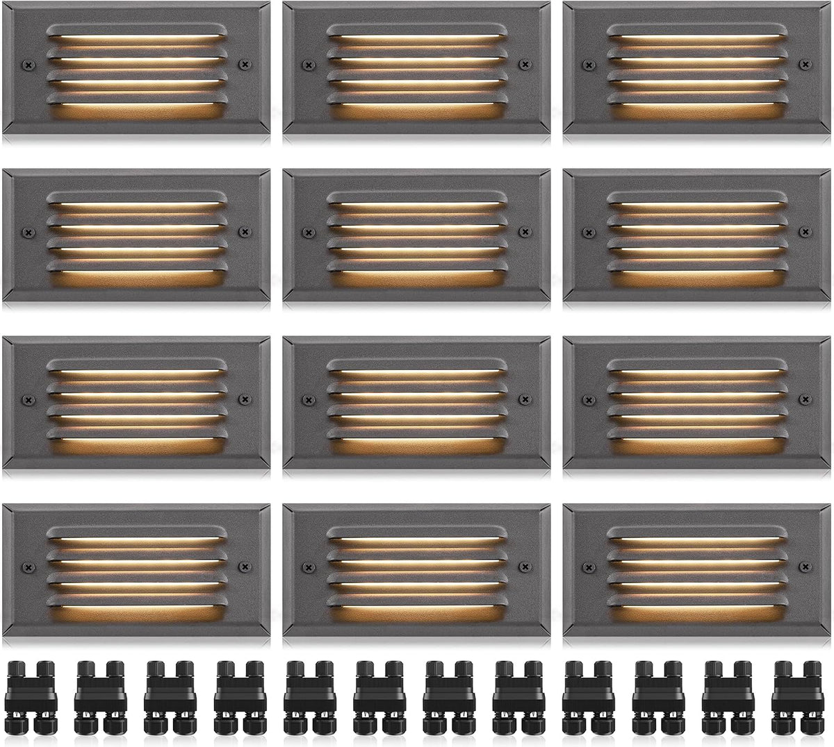 sunvie 5w low voltage step lights 6 inch, main product view