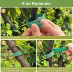 SumDirect Plant Tape 100 ft Plant Ties for Climbing Plants Garden Twist Ties Plants Adjustable Green Garden Tape for Plants, Flowers, Vines and Tree (100 ft x 1/2 in)