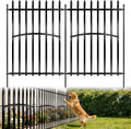 metal garden fence 32in h x 27in w, main product view