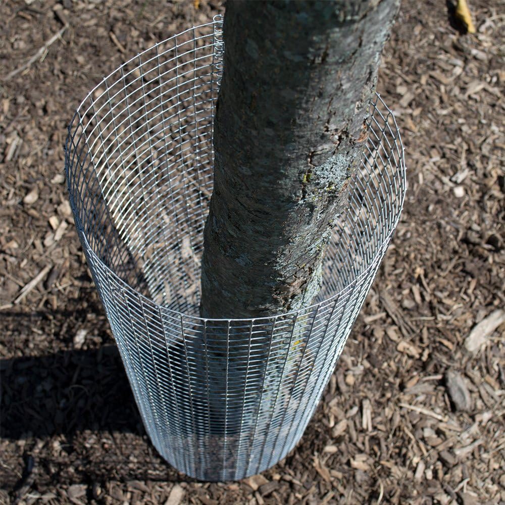 YARDGARD 1/4 Inch Mesh Welded Wire Fence Hardware Cloth, 23 Gauge Galvanized Steel for Garden Protection, Small Animal Control, Cages and Craft Projects, 48 Inches x 10 Feet