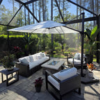purple leaf patio umbrella outdoor 10' x 10', main product view