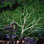 SUNFUCAN Laser Christmas Projector Lights Outdoor, Outdoor Garden Laser Light, Landscape Lights with Red and Green Stars, IP65 Waterproof,Cold Resistant. Suitable for Holiday, Party, Garden Decorati | Landscape Lights with Red and Green Stars, IP65
