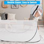 78*31*23 inch large pop up mosquito net, portable on a desk or shelf