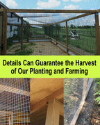 Black PVC Coated Welded Wire Mesh Roll 1/2inch 16"x50' 19 Gauge | Black Hardware Cloth, Heavy Duty Metal Mesh with Square Grid, Fencing Roll for Chicken Coop Barrier, Rabbit Cage, Snake Fence