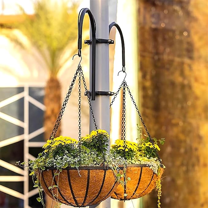 20 Inch Hanging Baskets Chain, Hanging Chains with Hooks Flower Pot Chain Replacement Plant Hangers for Planters, Bird Feeders and Lanterns (Classic, 4)