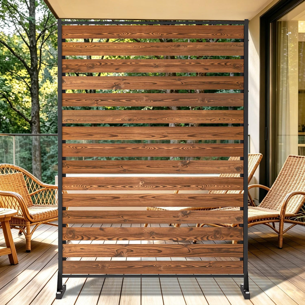 6ft wooden privacy screen, upgrade outdoor specialty anti-corrosion, main product view