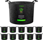 vivosun 10-pack 25 gallon plant grow bags fabric, main product view