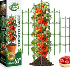 halatool 4 pack tomato cages for garden, up, main product view