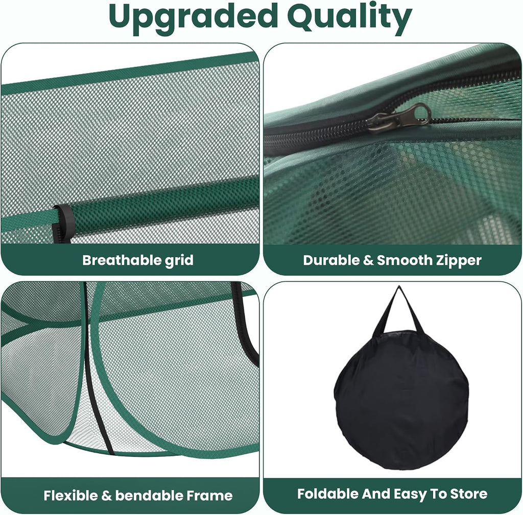 raised garden bed covers, 45 x 22 x on a desk or shelf