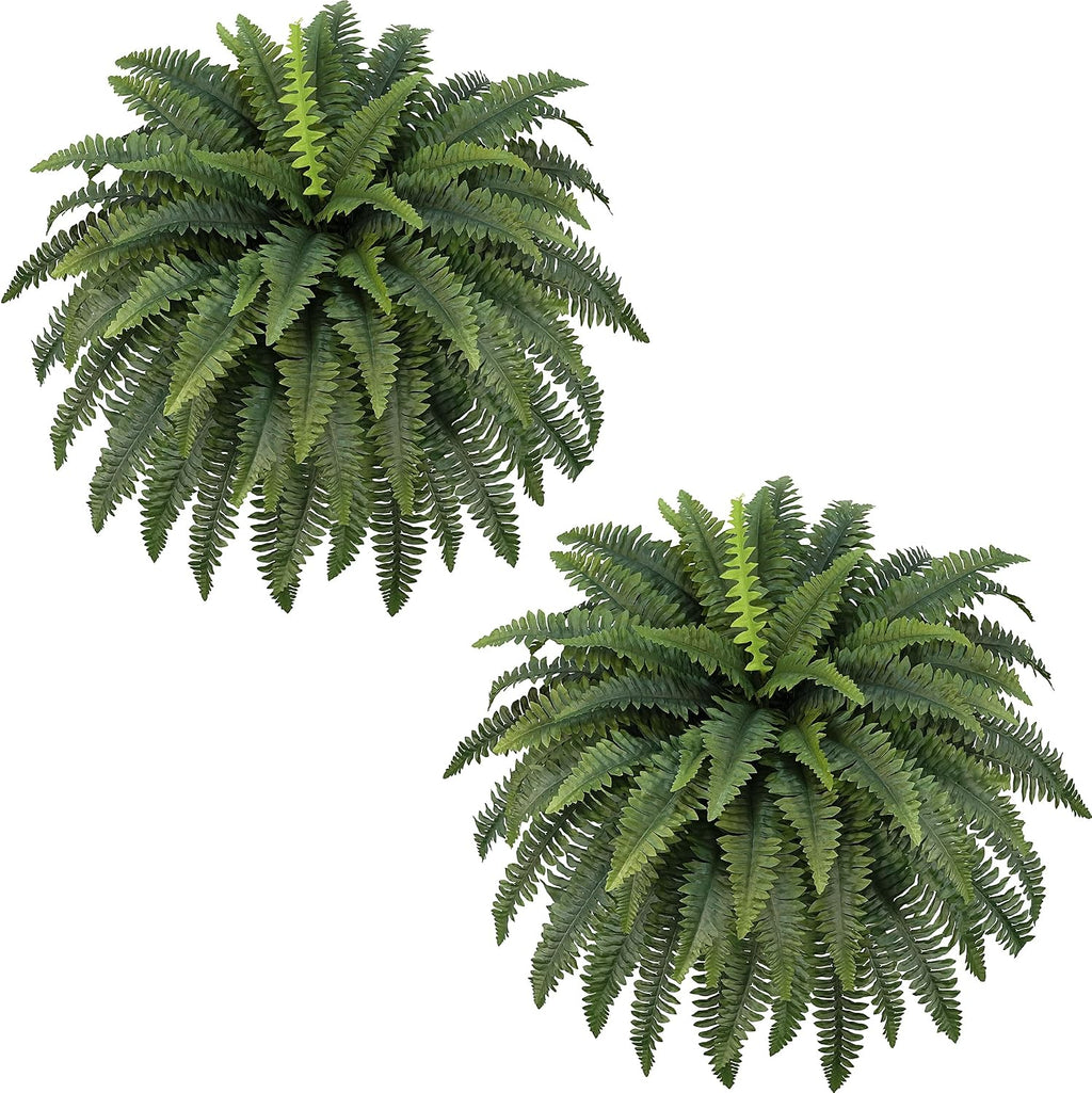 forest prince 42" artificial boston ferns, bush plants, main product view
