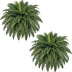forest prince 42" artificial boston ferns, bush plants, main product view
