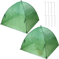 plant tent outdoor winter shrub cover green frost, main product view