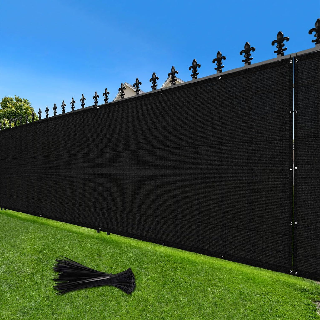 love story 4' x 20' outdoor privacy fence, main product view