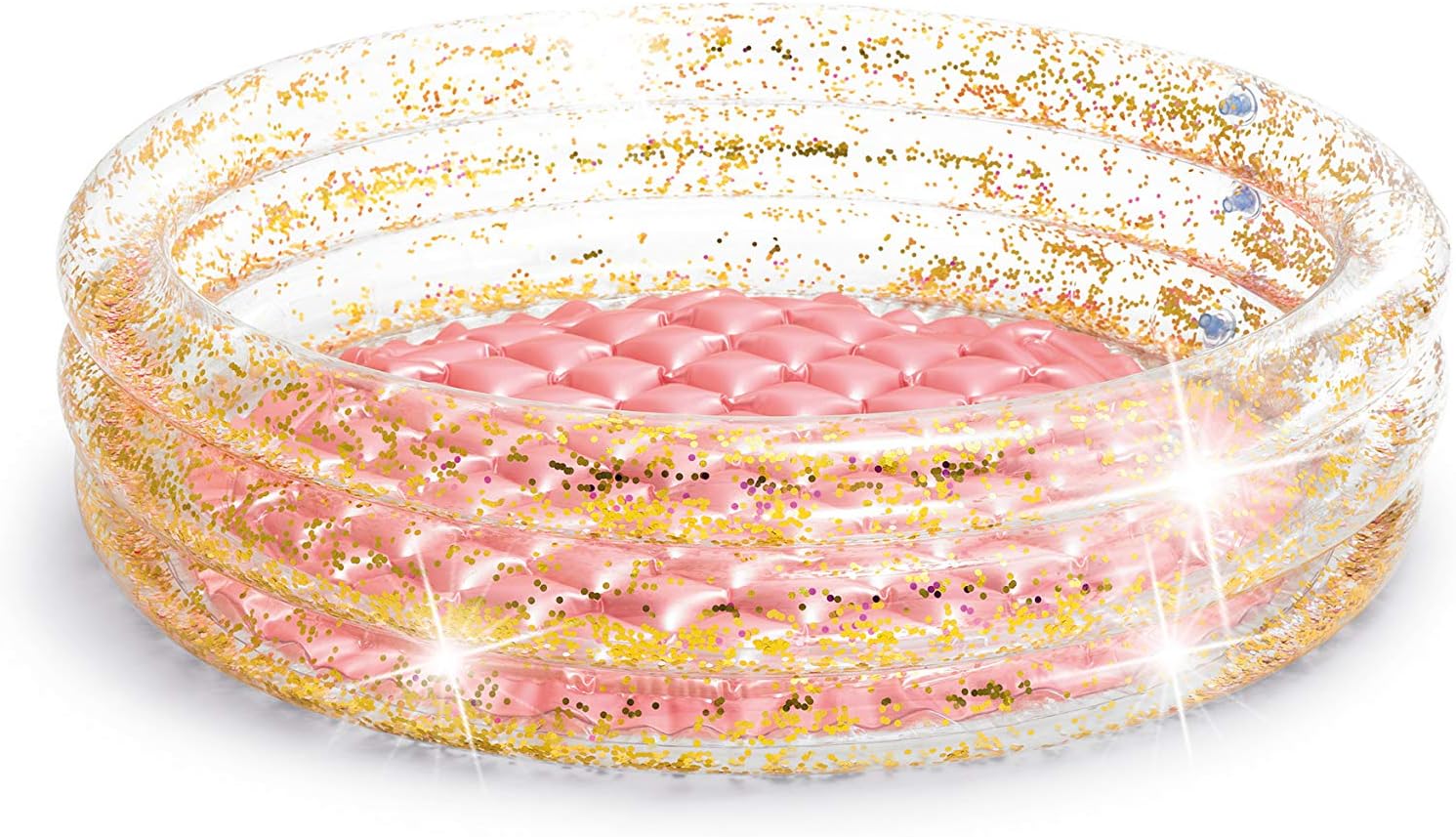 Intex Glitter Mini Pool, Inflatable Kids Pool, for Ages 1-3, Multicolor