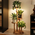 bamworld plant stand indoor with grow lights plant, main product view