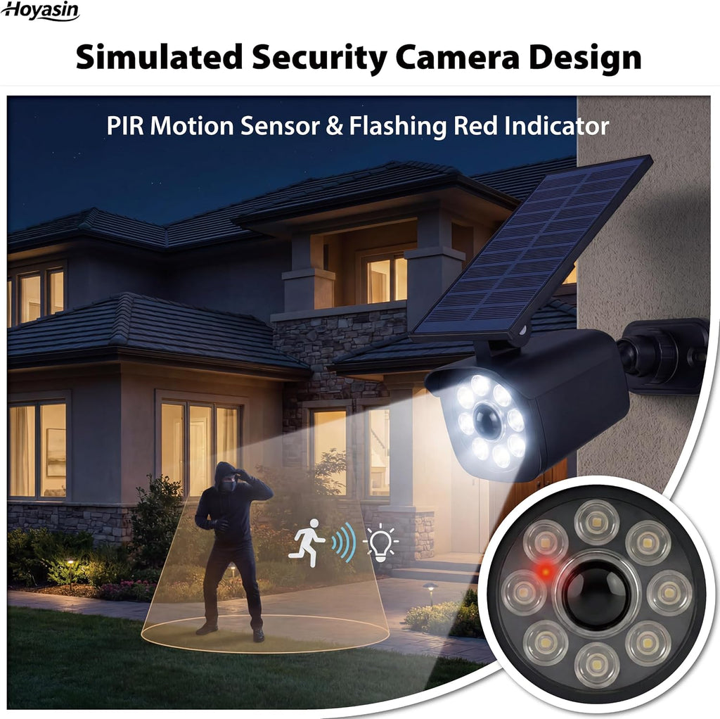 Solar Motion Light Outdoor, Solar Spotlight with Motion Sensor | IP67 Waterproof Solar Security Light, 360° Rotatable, Wall Mount or Ground Stake for Yard, Garden, Driveway (1 Pack, 1300LM)