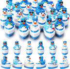30 Pcs Sailor Cruise Ducks, Mini Sailor Cruise Resin Ducks Bulk | Fun Printed Toy Figures for Birthday Party Favors, Themed Decor, Kids Gift Collection (Cruise Duck)