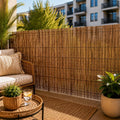natural reed privacy fence screen, 4 ft x, main product view