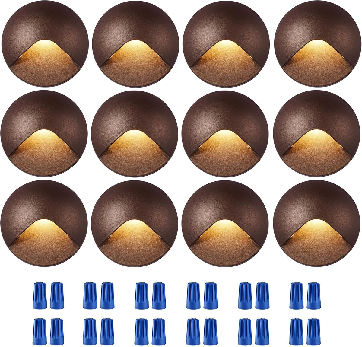 cloudy bay [12 pack] anti-glare low voltage led, main product view
