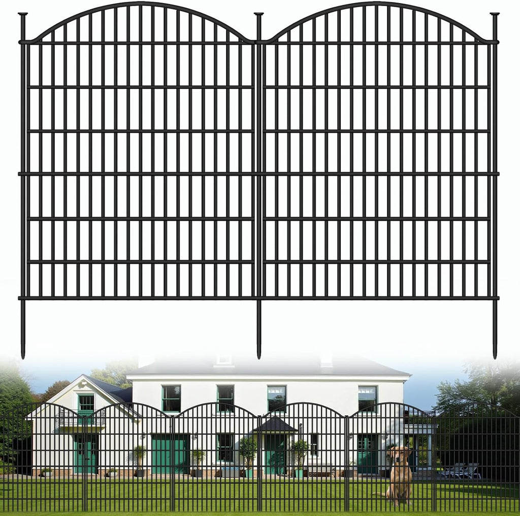 uliok 15 panels decorative garden fence, 32 in(h), main product view