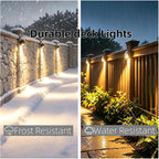 3w outdoor deck lights, 3000k led landscape step, side view