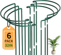 garden plant support cages,14"diax32"h heavy duty interlinked half, main product view