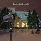 SUNFUCAN Laser Christmas Projector Lights Outdoor, Outdoor Garden Laser Light, Landscape Lights with Red and Green Stars, IP65 Waterproof,Cold Resistant. Suitable for Holiday, Party, Garden Decorati | Landscape Lights with Red and Green Stars, IP65
