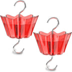 Hummingbird Feeder Ant Moats, 6 OZ x 2 Pack | Ant-Proof,Durable Ant Traps & Guards, Transparent Water Level, Easy to Install & Clean